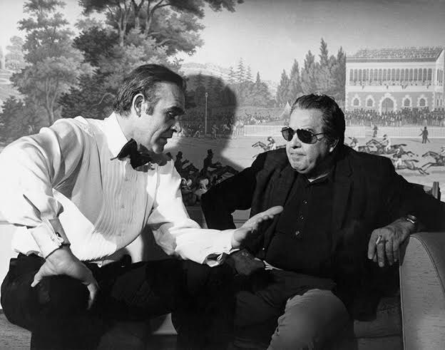 Шон Коннери и Алберт Брокколи