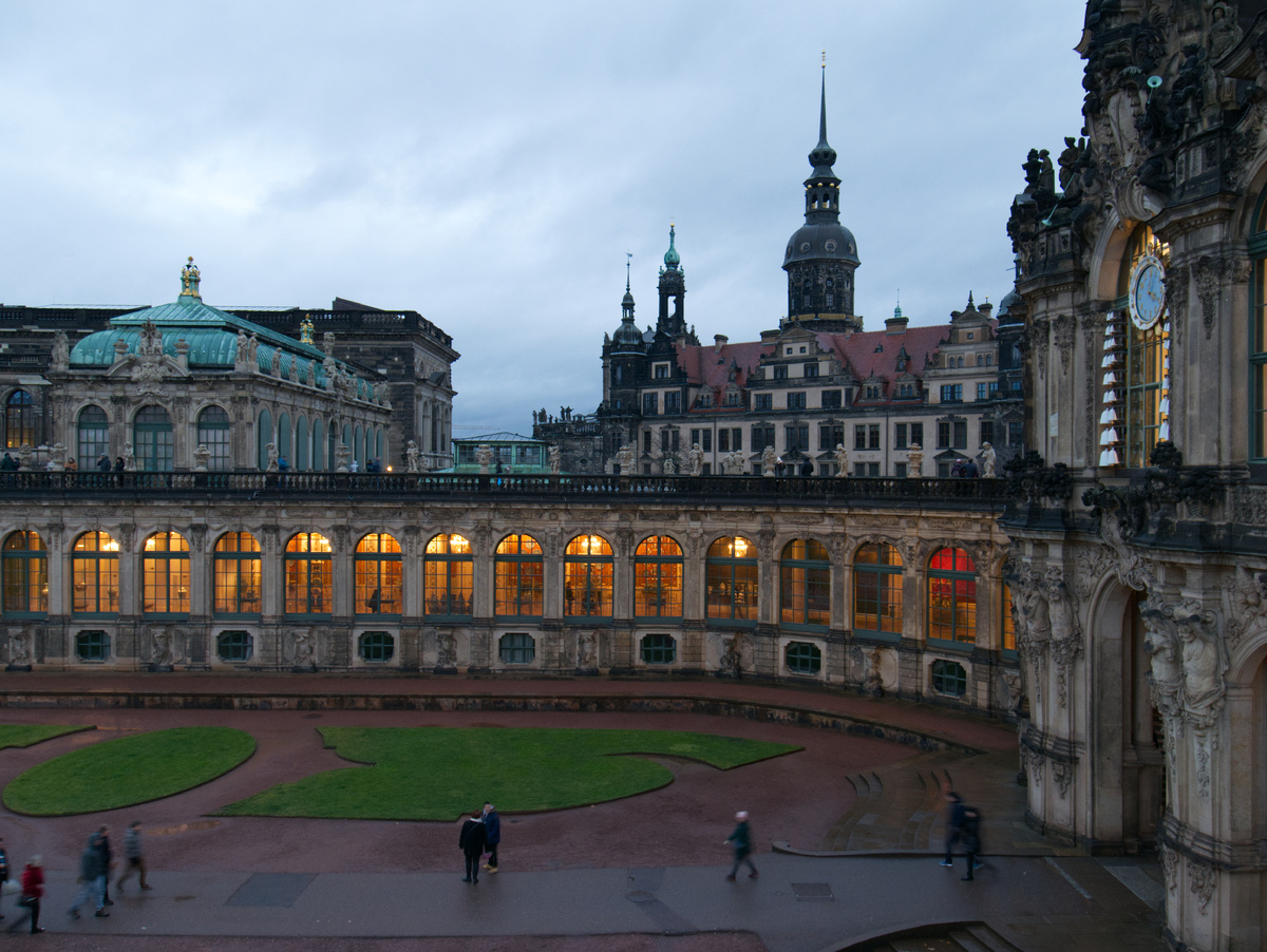 Дрезден. Дворец Цвингер.
