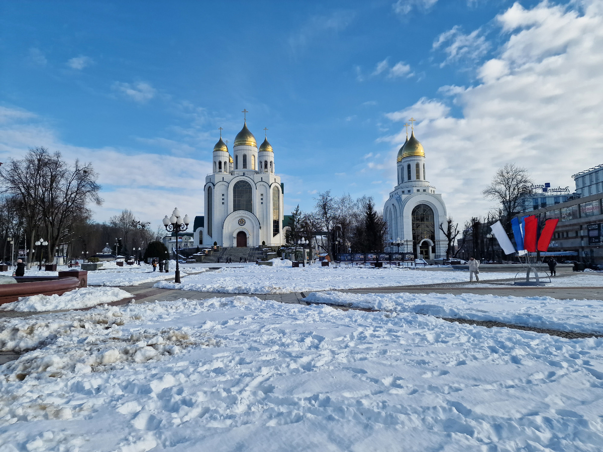 фото автора: очень красивый вид в Калининграде - Собор Христа Спасителя