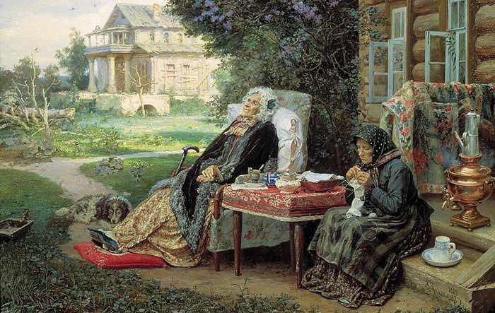 Художник Василий Максимов, 1889 год