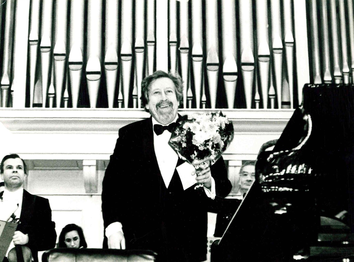 Лазарь Берман, последний концерт в филармонии 9 декабря 1995 года.© Архив Санкт-Петербургской филармонии им. Д. Д. Шостаковича