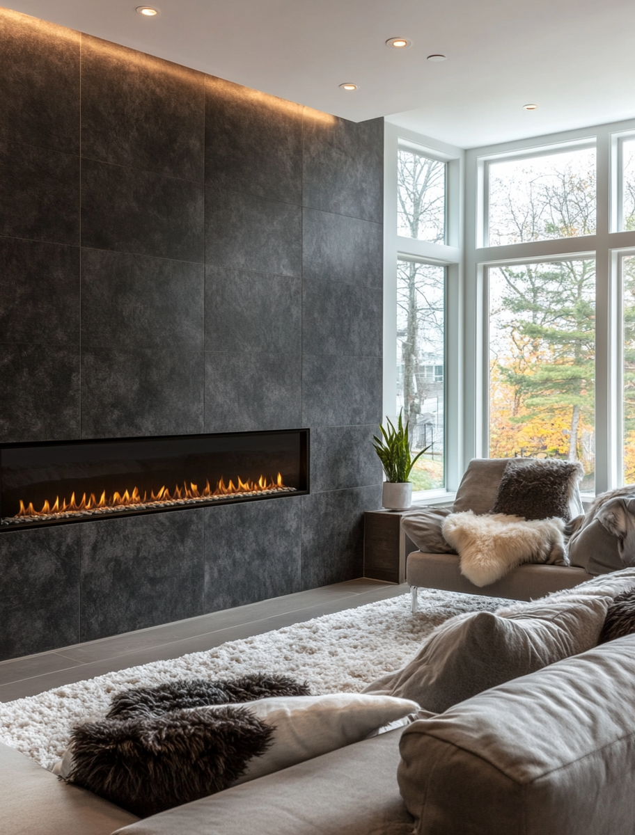    Линейные электроочаги как искусство уюта: выберите идеальный камин для вашего дома Kamin