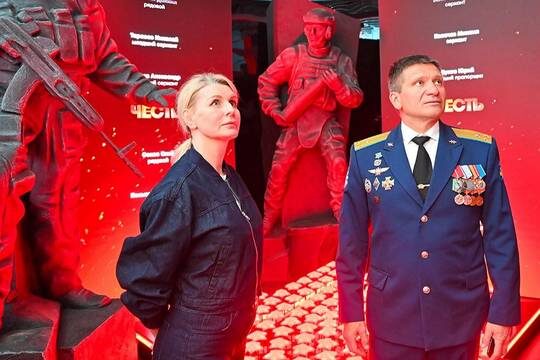    На ВДНХ открылась экспозиция, посвященная героизму участников СВО