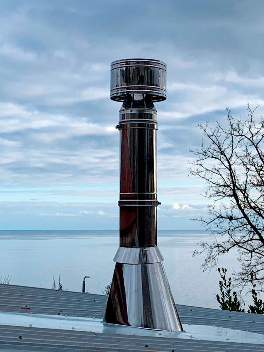 Бытовой дымоход ВУЛКАН