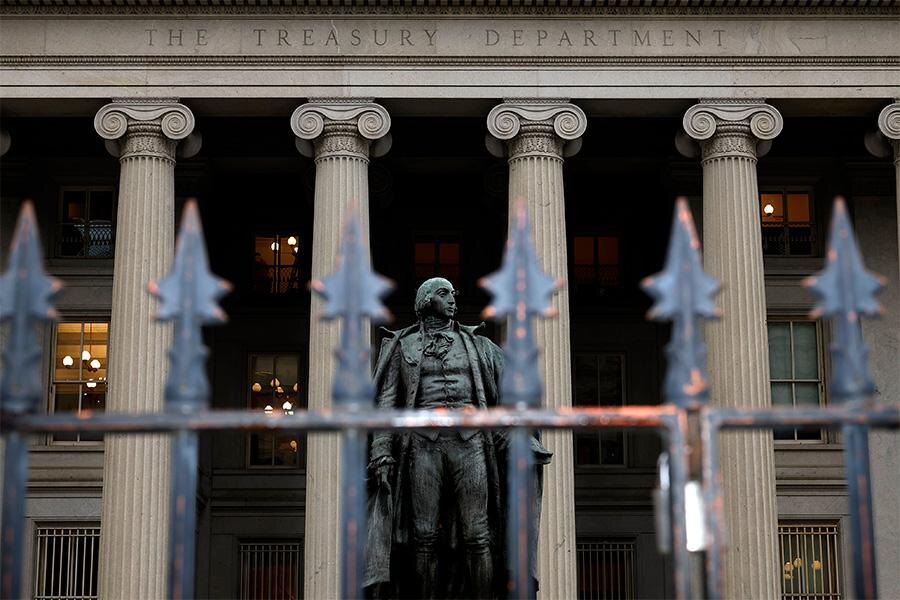 Chip Somodevilla / Getty Images📷Хдание Министерства финансов США