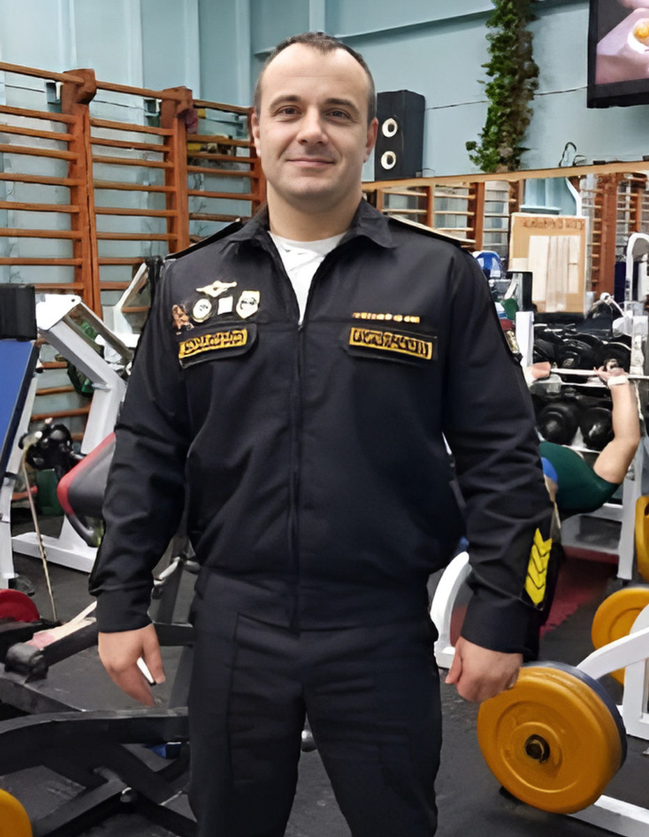 Главный корабельный старшина Иван Гаркуша в отличной форме