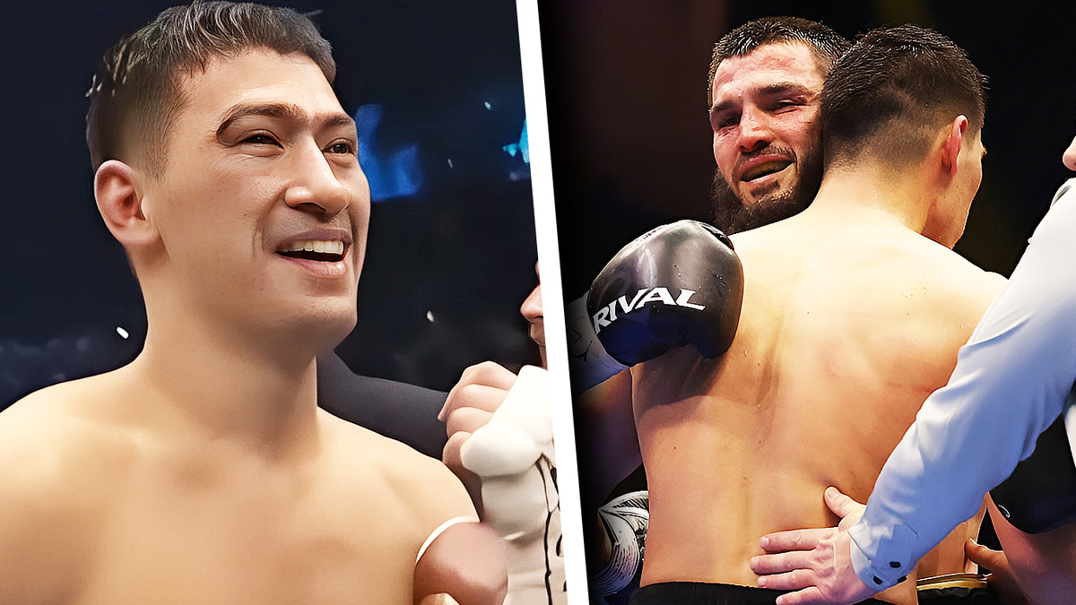 Дмитрий Бивол после победы над Артуром Бетербиевым