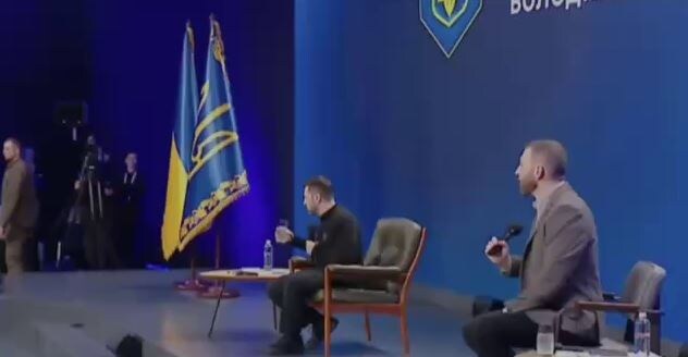 Скриншот видео в ТГ-канале "Выпускайте Кракена"