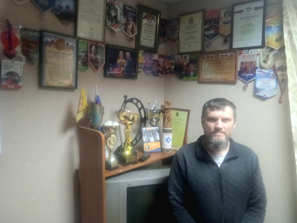 Тренер-преподаватель СШОР г. Пензы по боксу Олег Викторович Курочкин