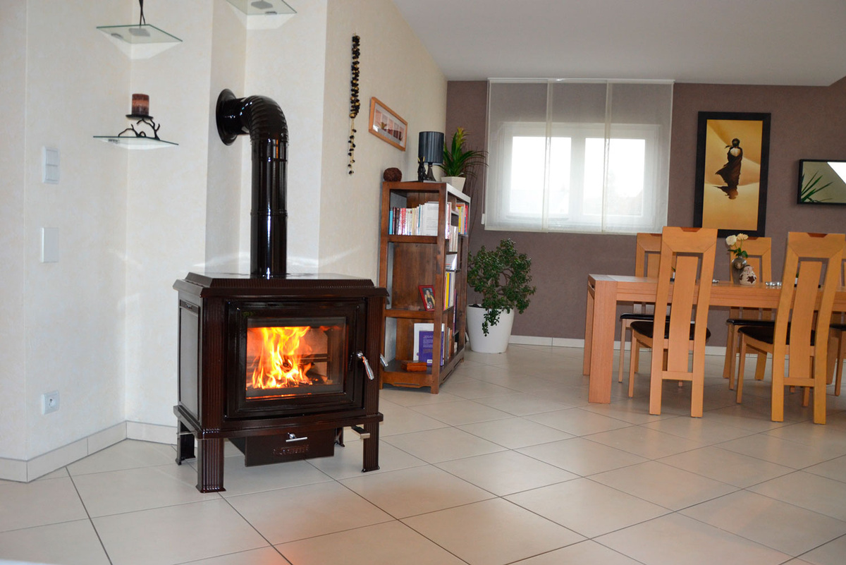 Чугунные отопительные печи CASHIN (Франция)