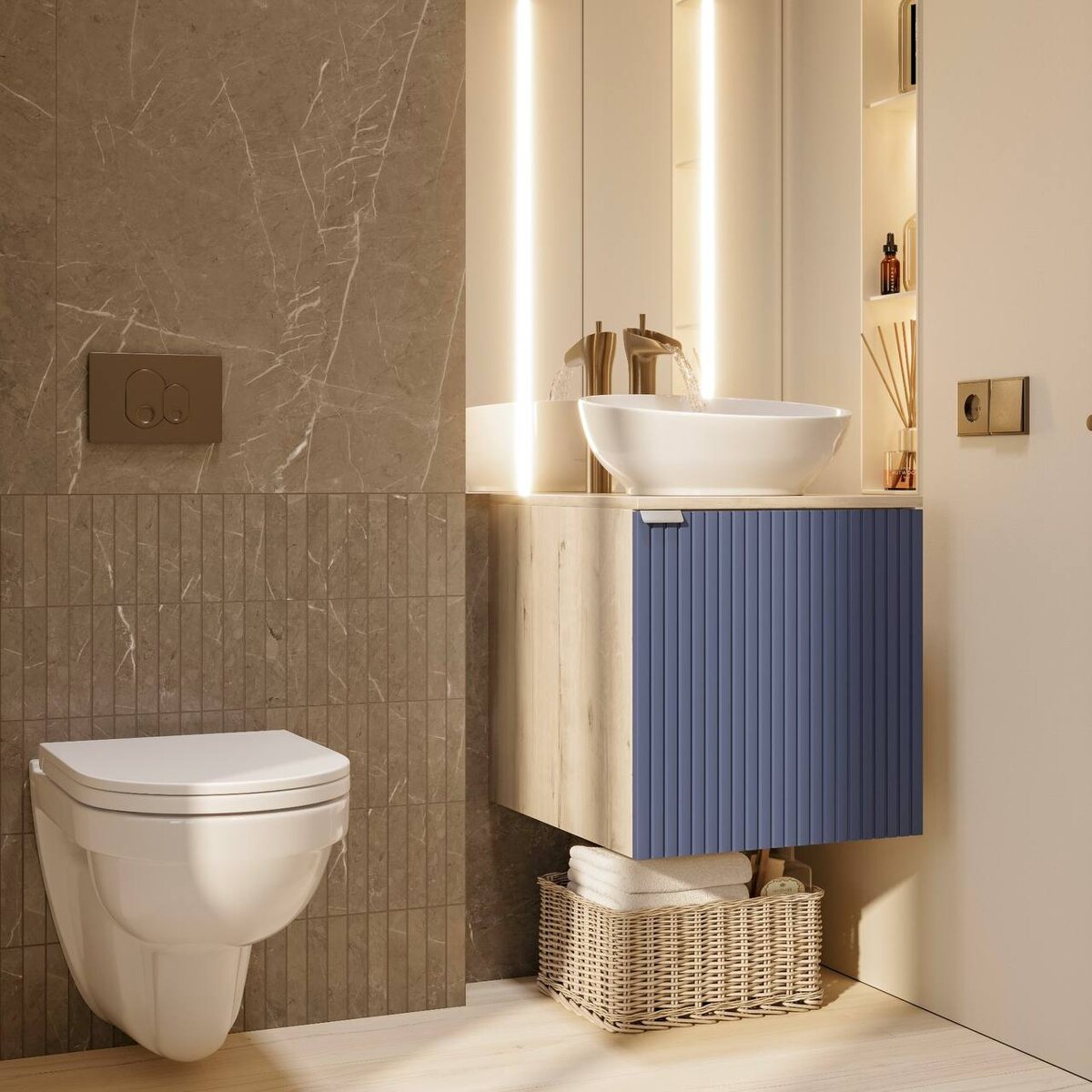 Ванная комната с тумбой Home Line