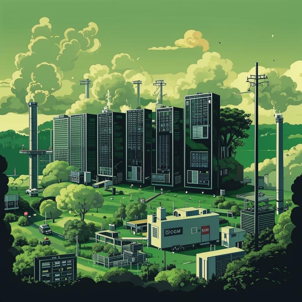 Дата Центры и экология.