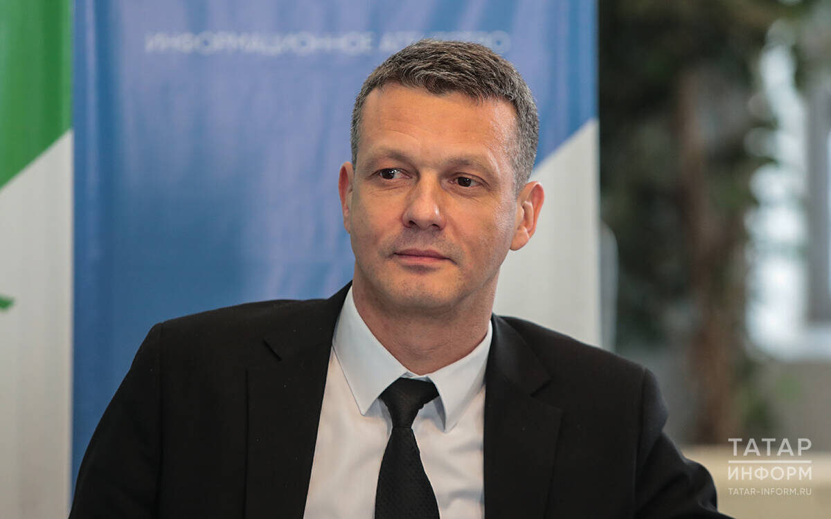 Олег Галиуллин: «РЖД-медицина» является лидером производственной медицины – ни одна отрасль в наше время не сохранила свою ведомственную медицину»Фото: © Рамиль Гали / «Татар-информ»