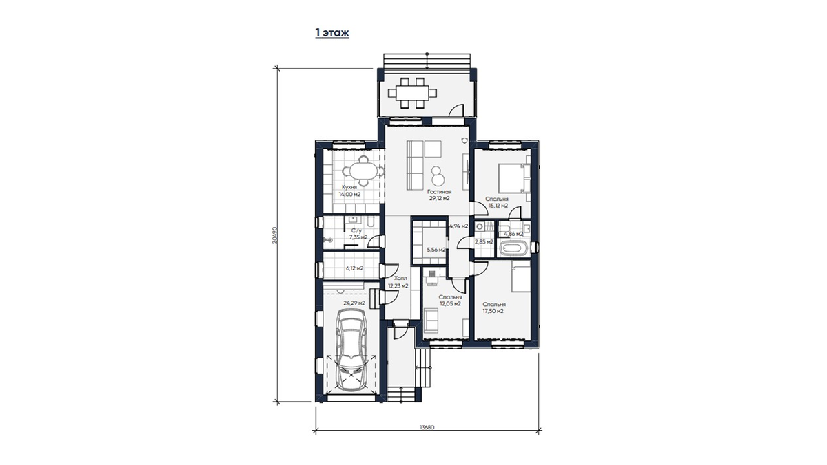 Планировка проекта «Леон»