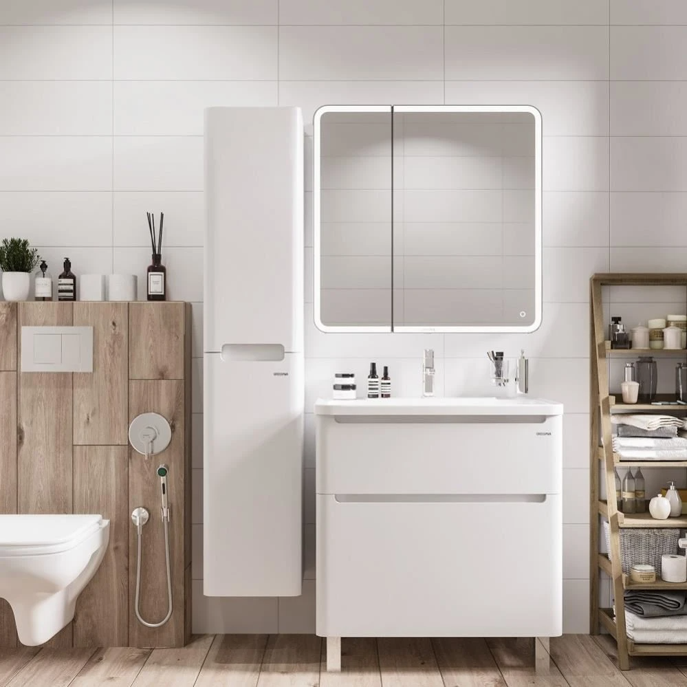 Пенал Grossman Адель 32 белый глянец L/R