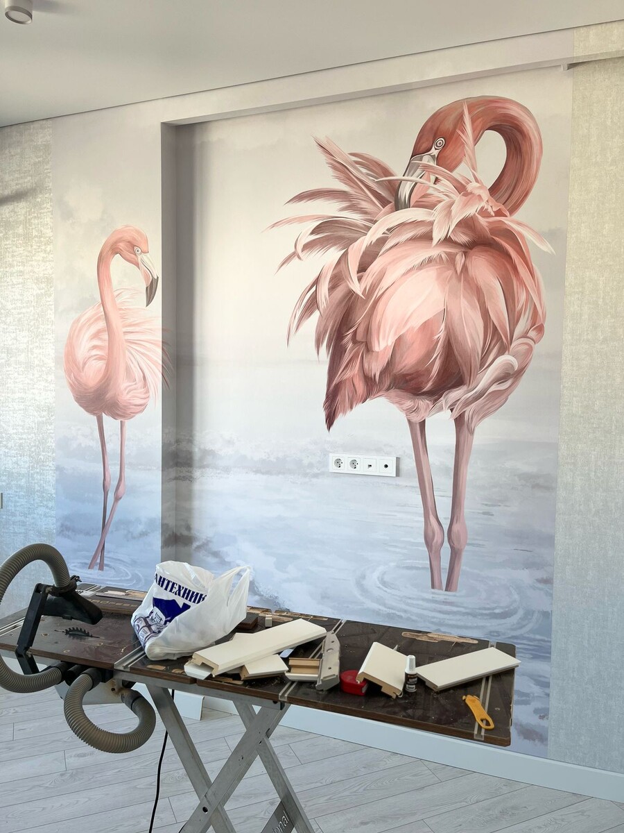 Фреска "Фламинго" 