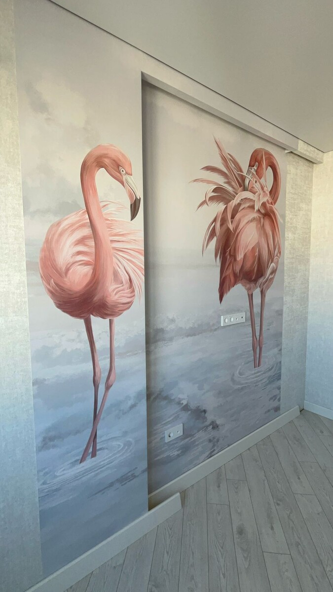 Фреска "Фламинго"