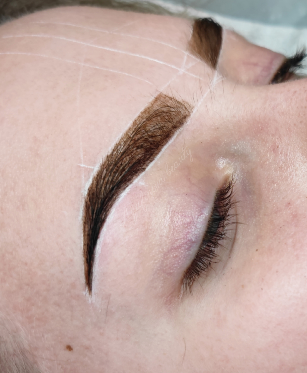 Сделана форма и нанесена краска, пока не смыта (фото моих работ)