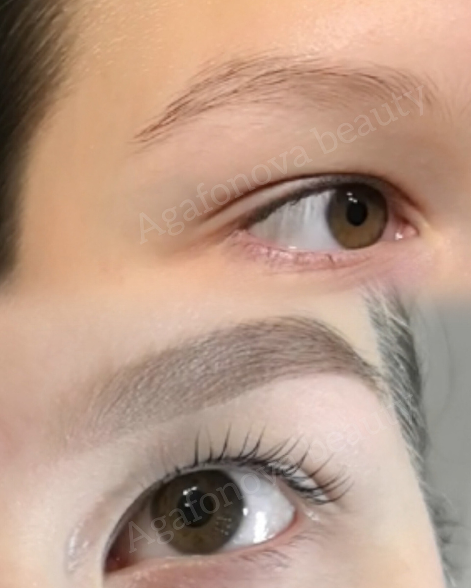 фото моих работ, окрашивание пудровый эффект