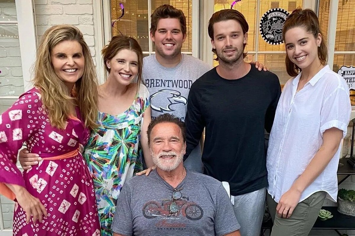 Арнольд Шварценеггер, Мария Шрайвер с детьми