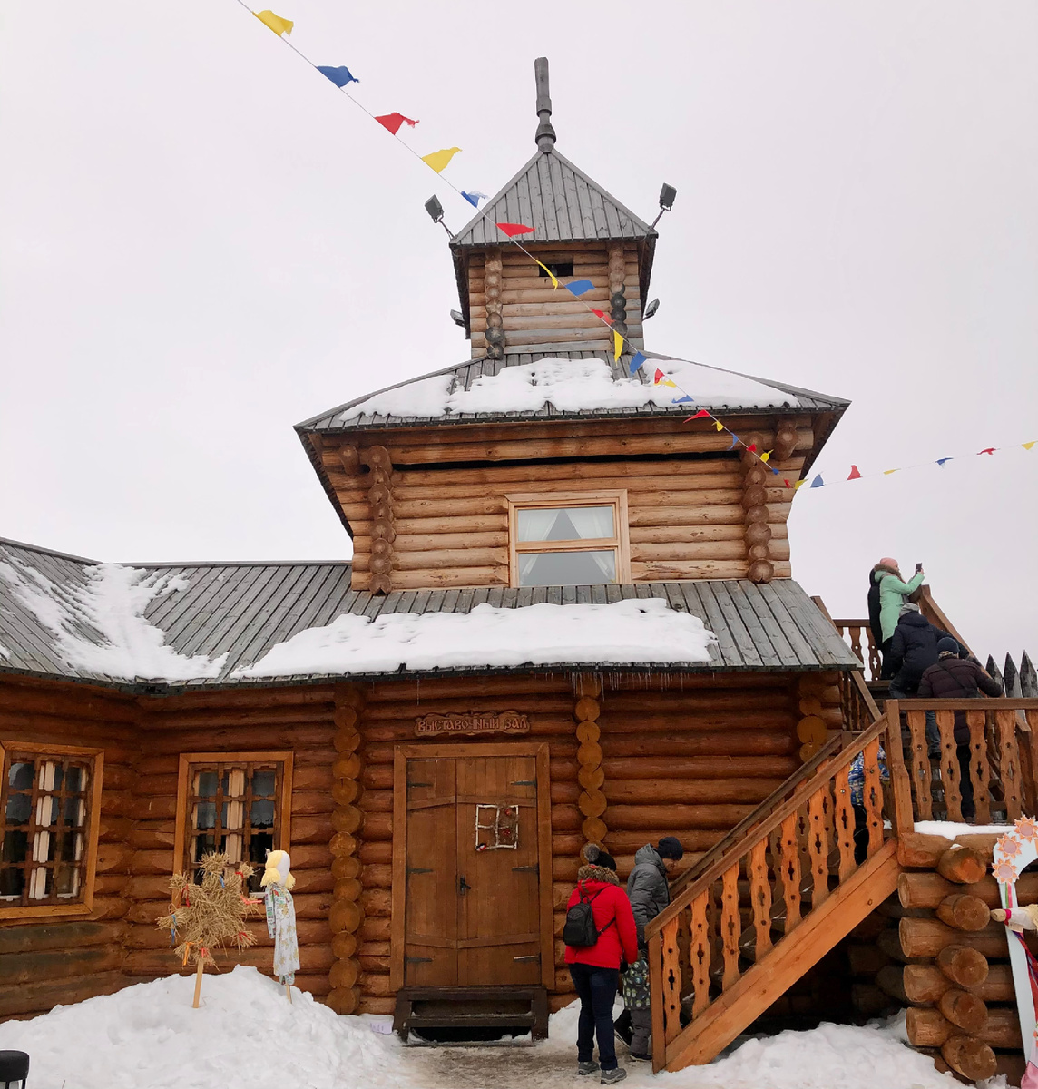 Восстановленный острог сегодня 