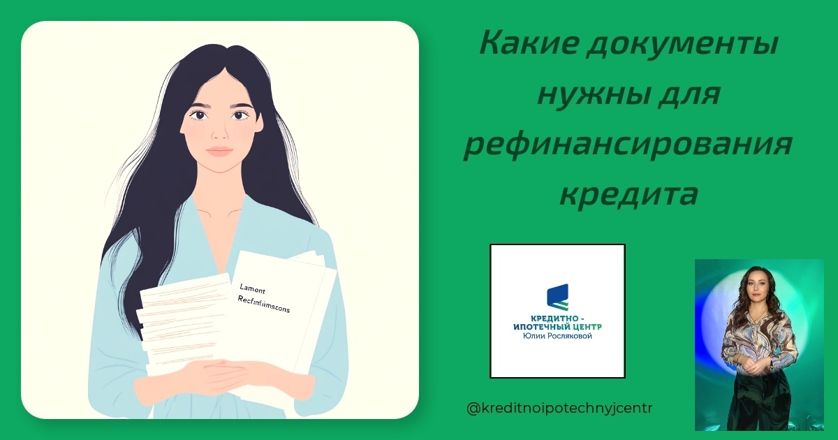    dokumenti-dlya-refinansirovaniya-kredita Юлия Сергеевна Рослякова