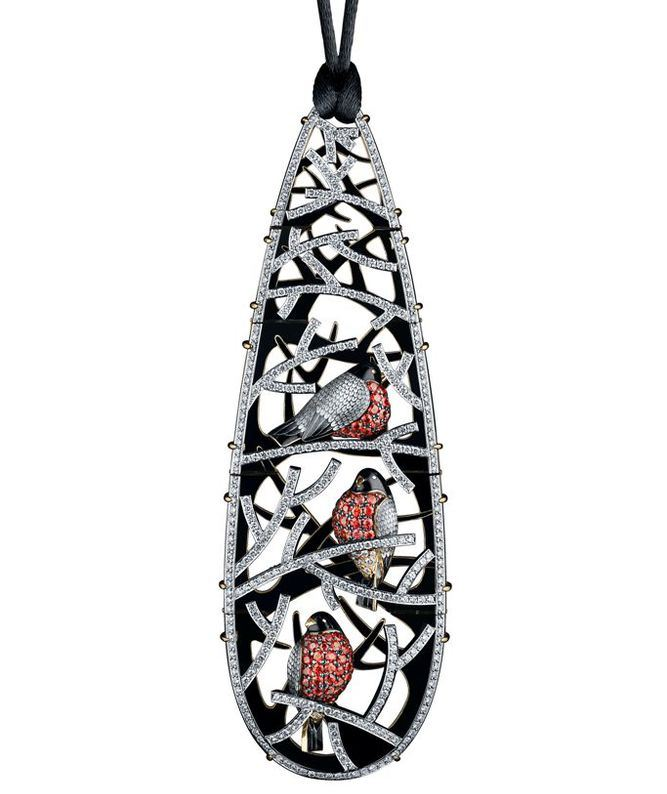 Подвеска «Снегири» Ильгиза Фазулзянова & Ilgiz F.