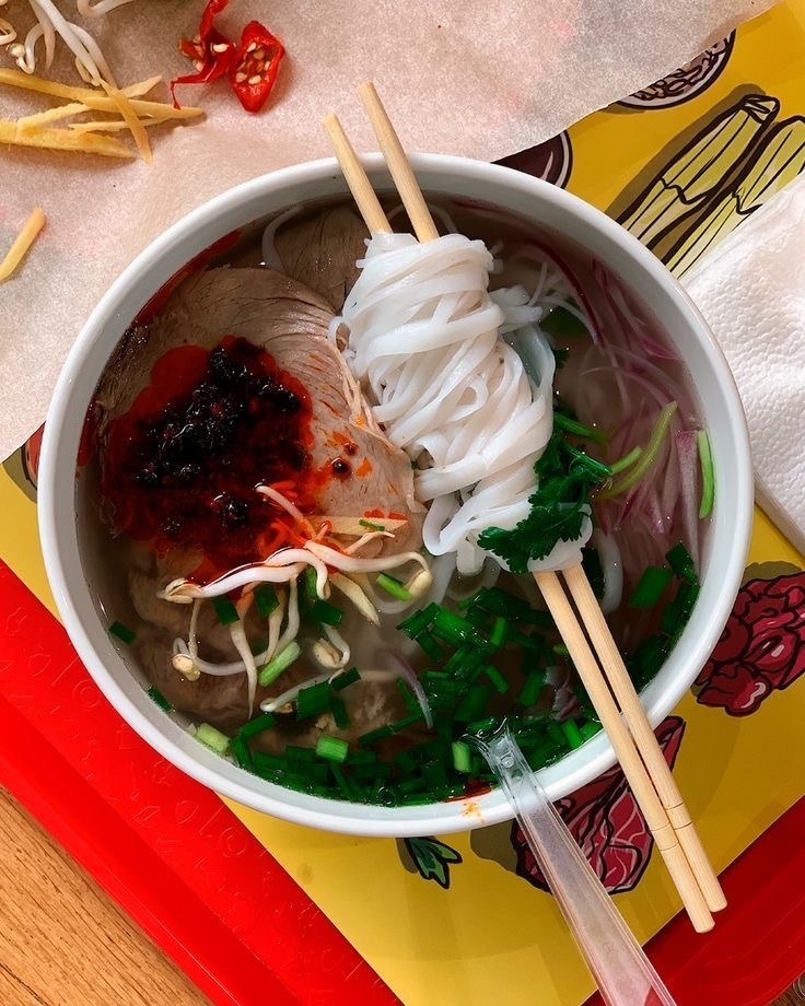 Вьетнамский суп фо-бо 