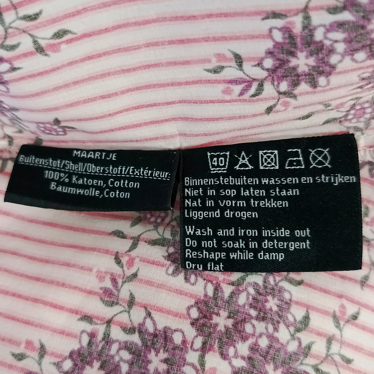 Хлопковая рубашка немецкого производства 