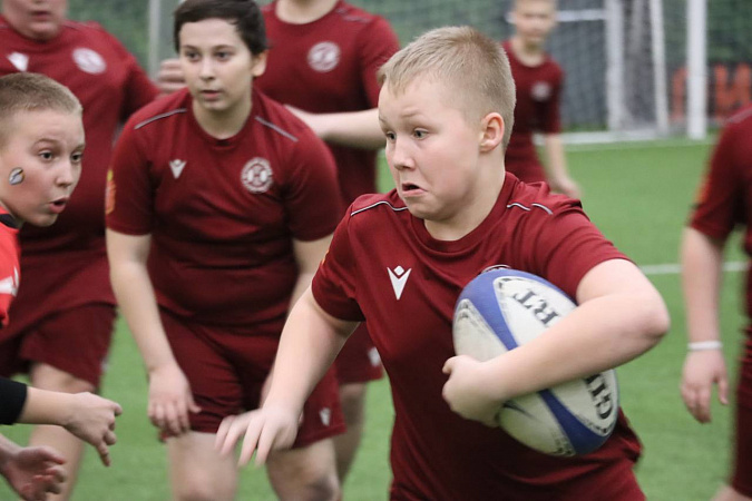    Детский турнир по регби прошёл в Туле