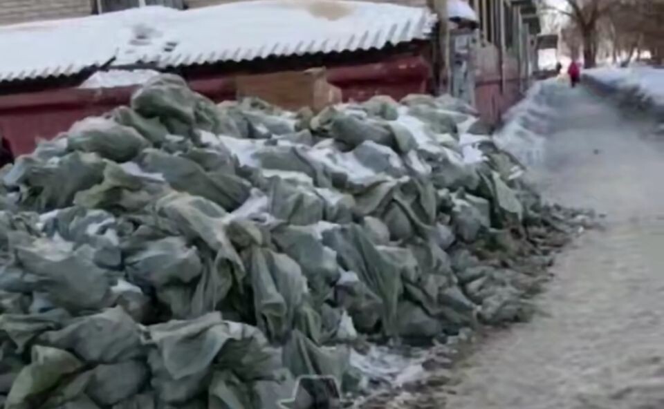    Мусор в Барнауле. Источник: "Инцидент Барнаул"