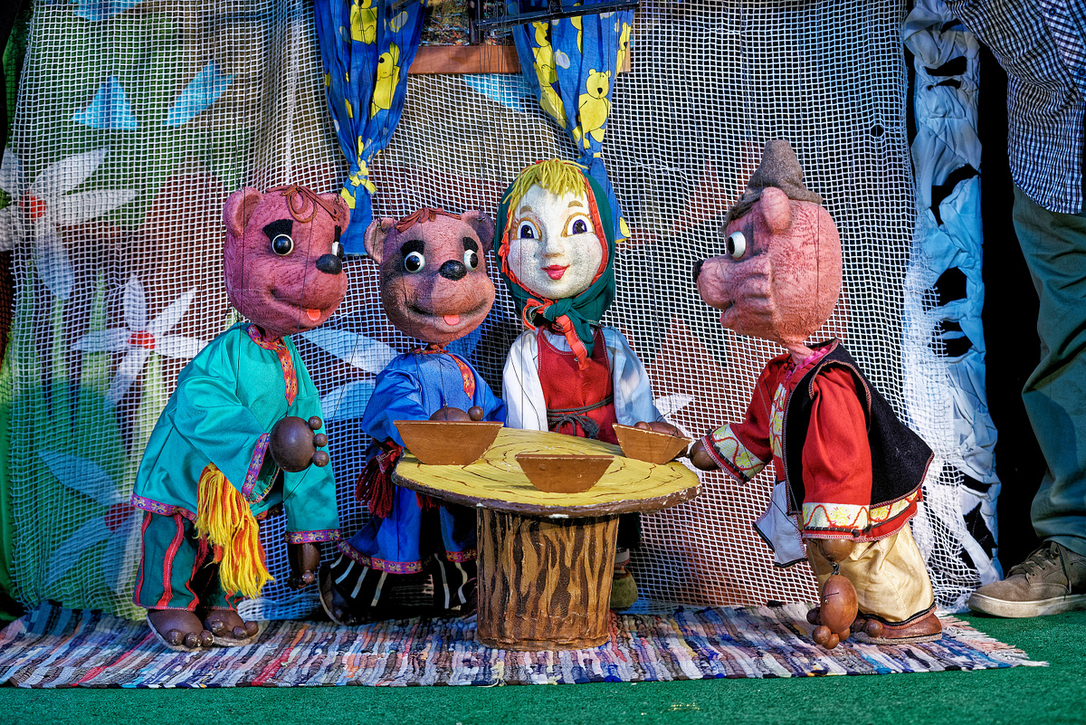 Спектакль «Три медведя». Изображения с сайта mosconcert.moscow