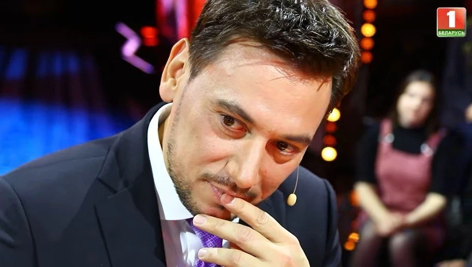    Артист рассказал о личной жизни. Фото: кадр видео «Беларусь 1».