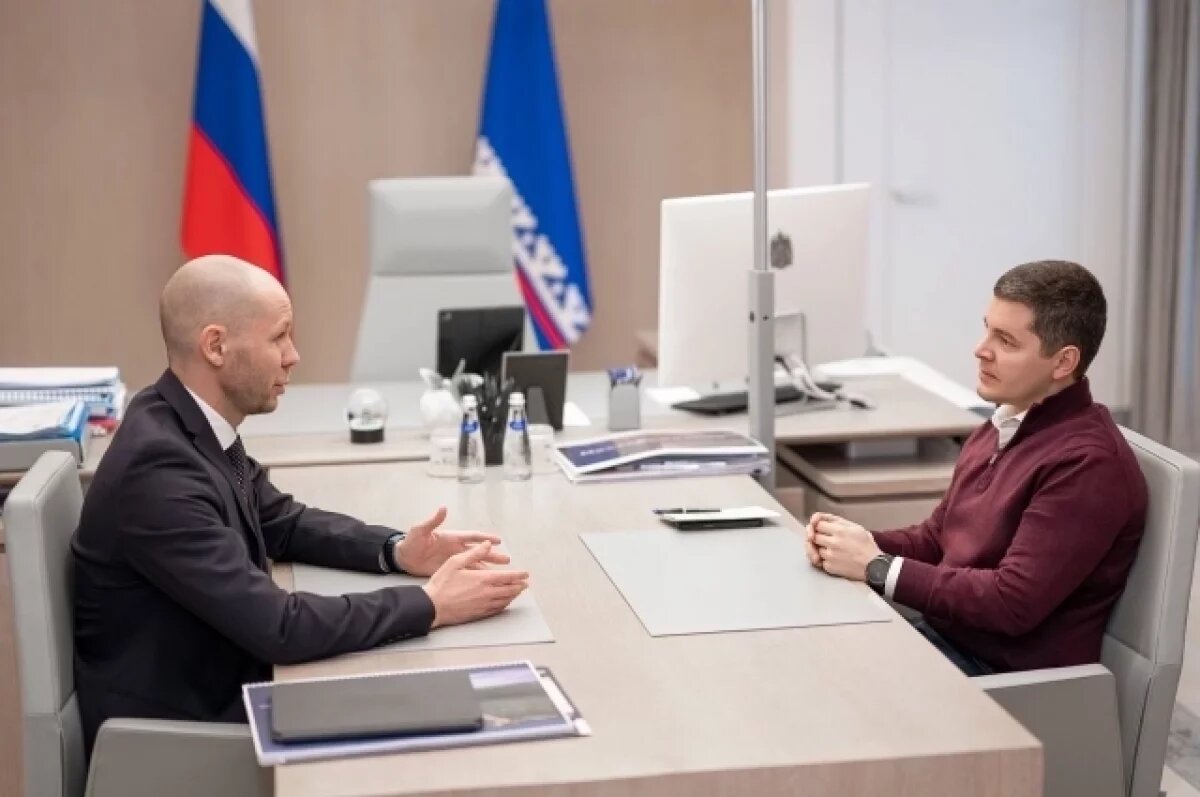    Губернатор Ямала встретился с новым главой Пуровского района