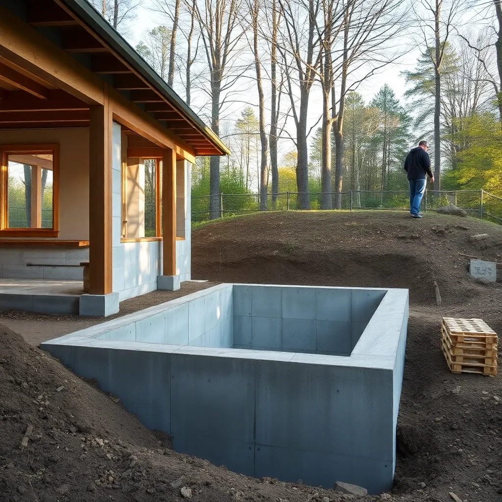 Строительство погреба на даче