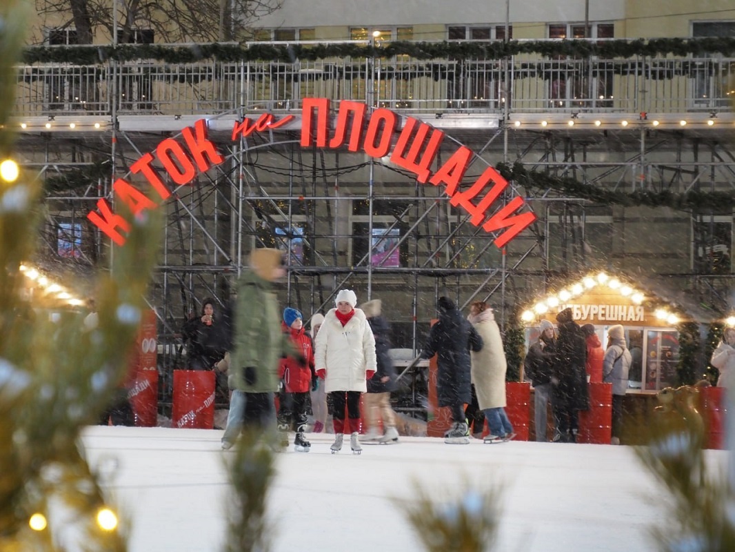 Масленичные мероприятия на катке начнутся в субботу.  Фото: ФедералПресс / Антон Федулов