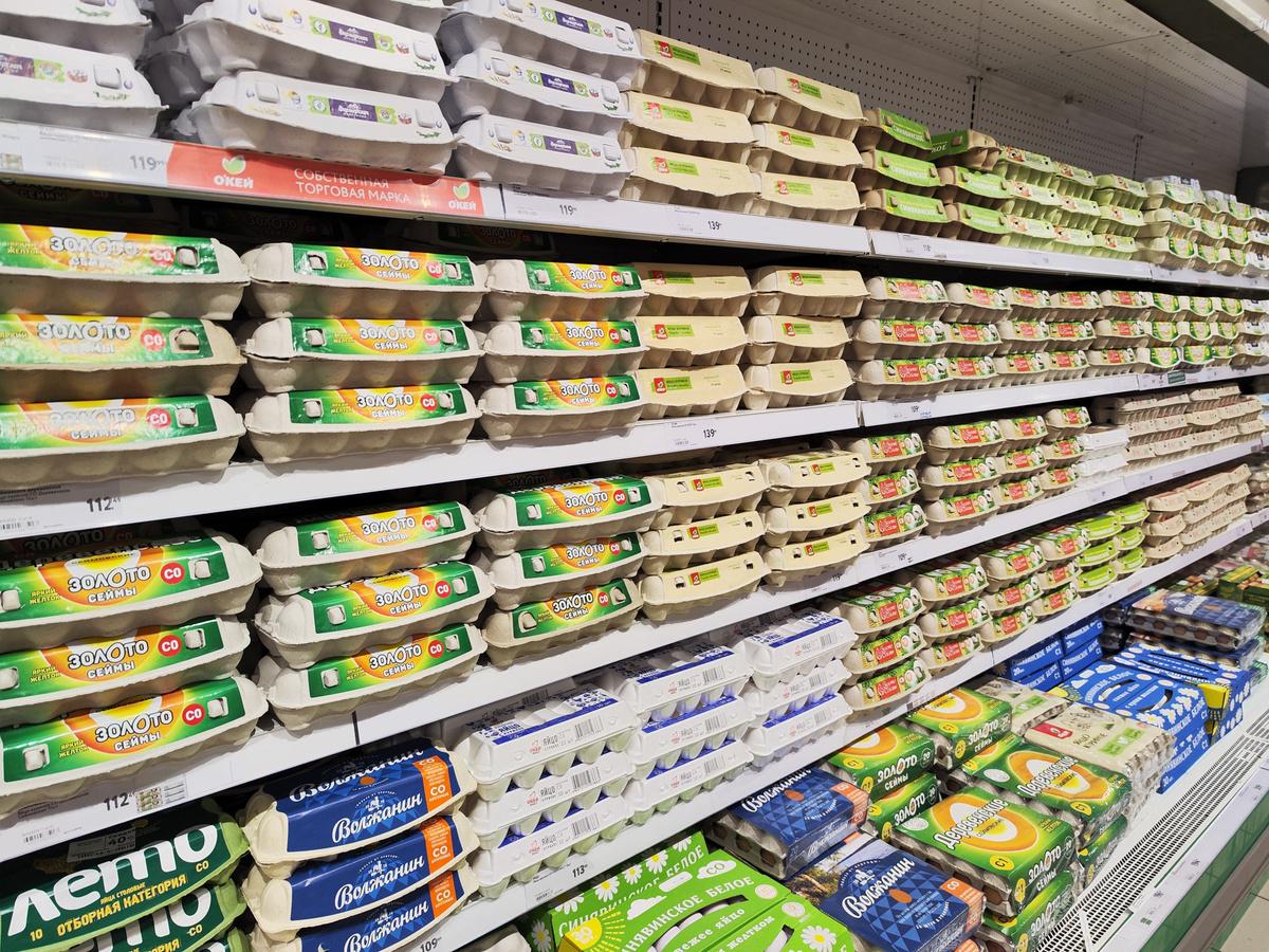 УрФО на шестом месте по производству яиц.  Фото: Фото: ФедералПресс / Ксения Кобалия