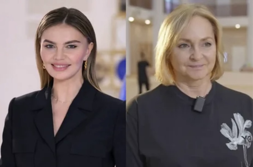 На фото: Алина Кабаева и Татьяна Сергаева