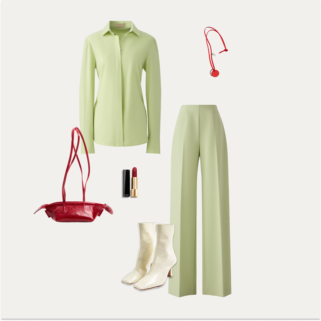 Рубашка и брюки от бренда CONSO. Сайт conso.ru 