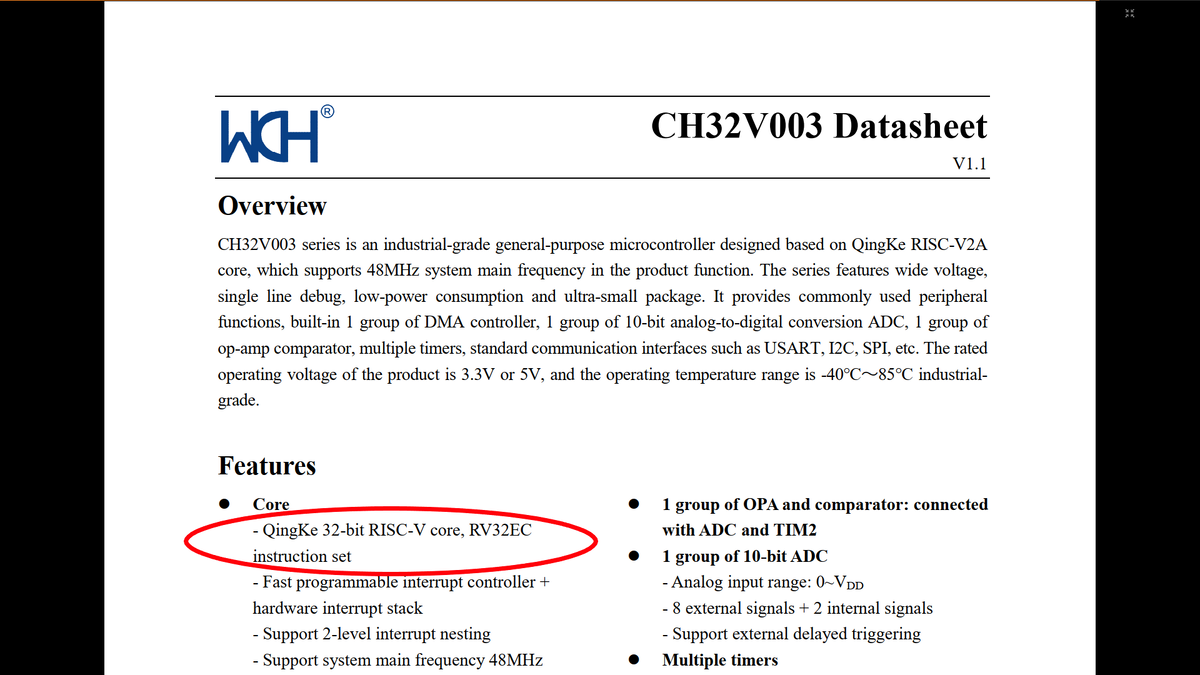 Набор инструкций RV32EC