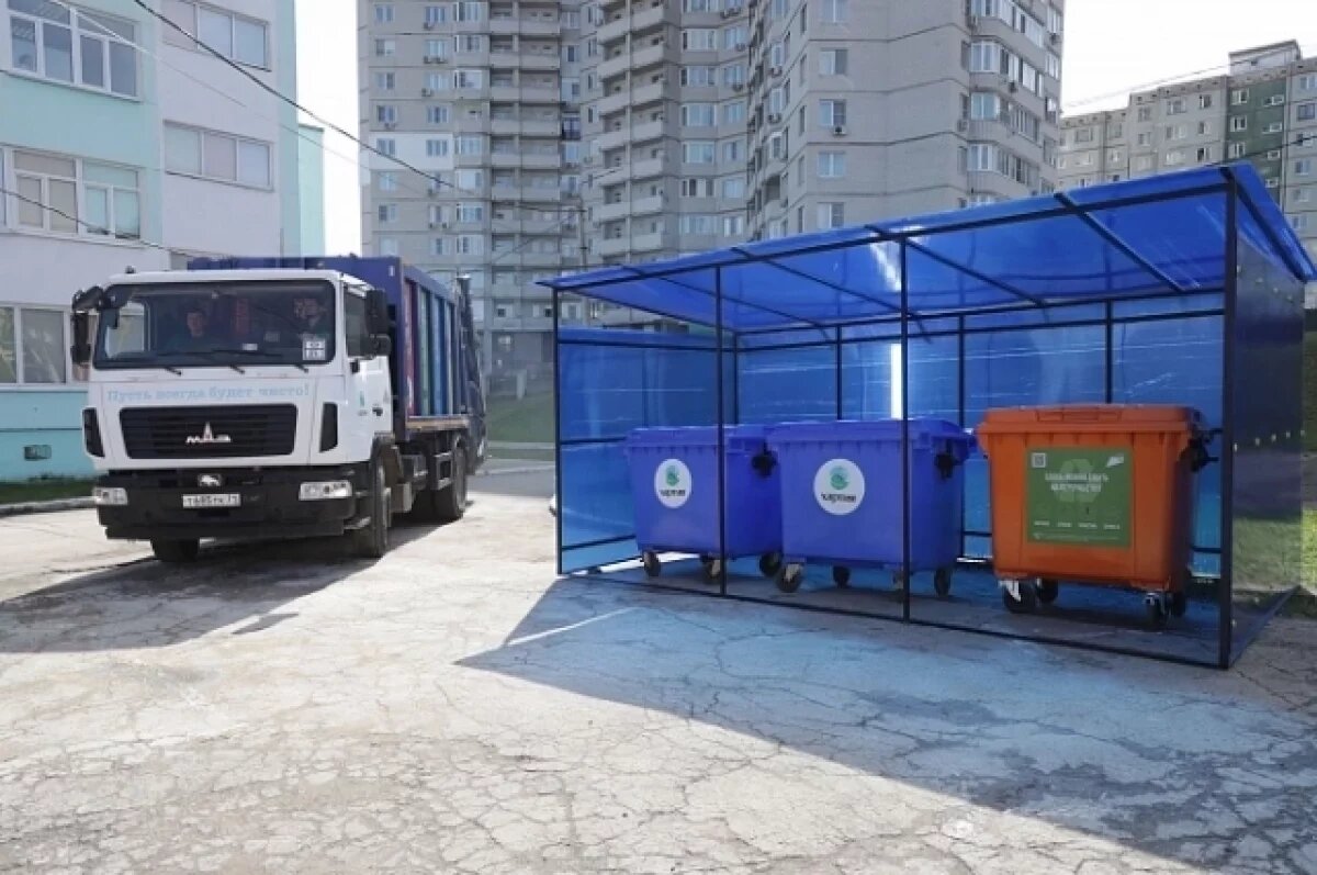    В Тульской области планируют установить более 190 контейнерных площадок