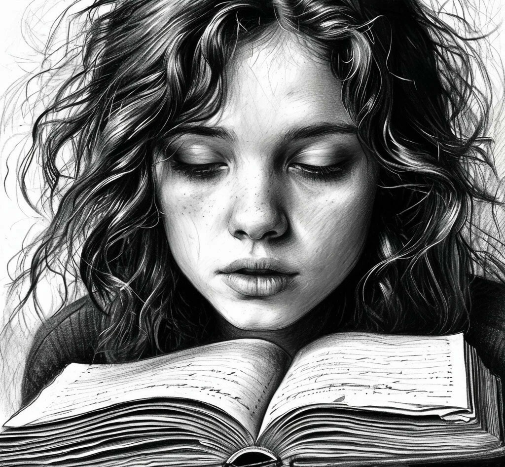 Пытается зубрить «Бородино»