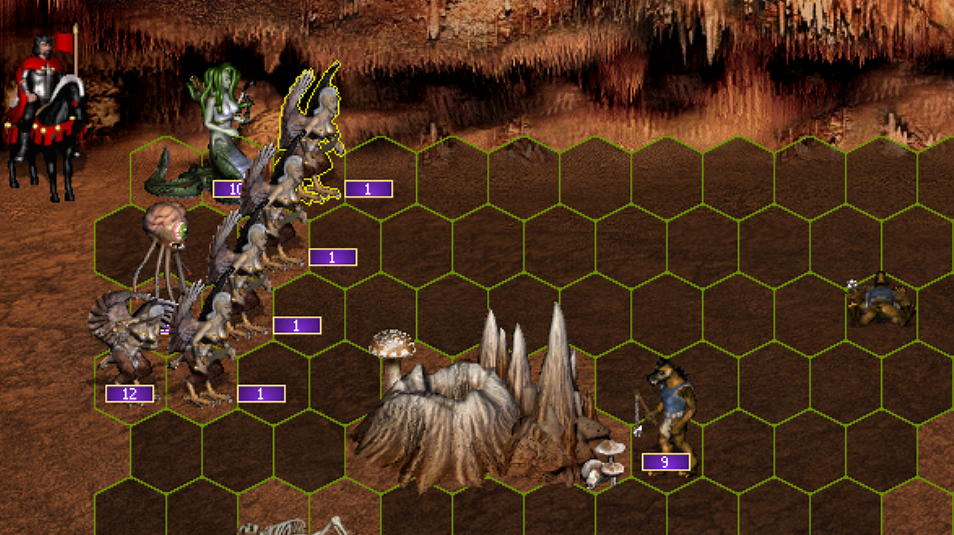 Единички в героях меча и магии 3  являются хитрым стратегическим приёмом для битв