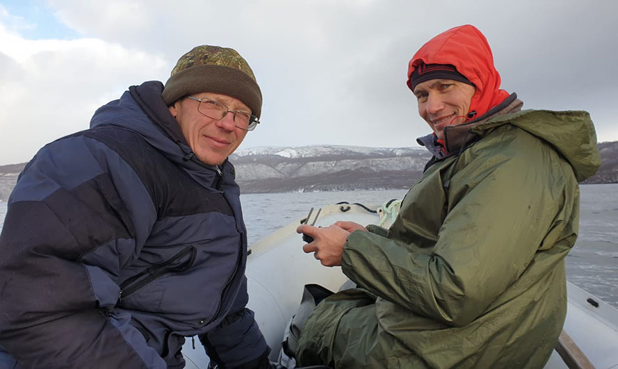 Алексей Безруков и Станислав Толстнев (справа). Фото из архива С. Толстнева