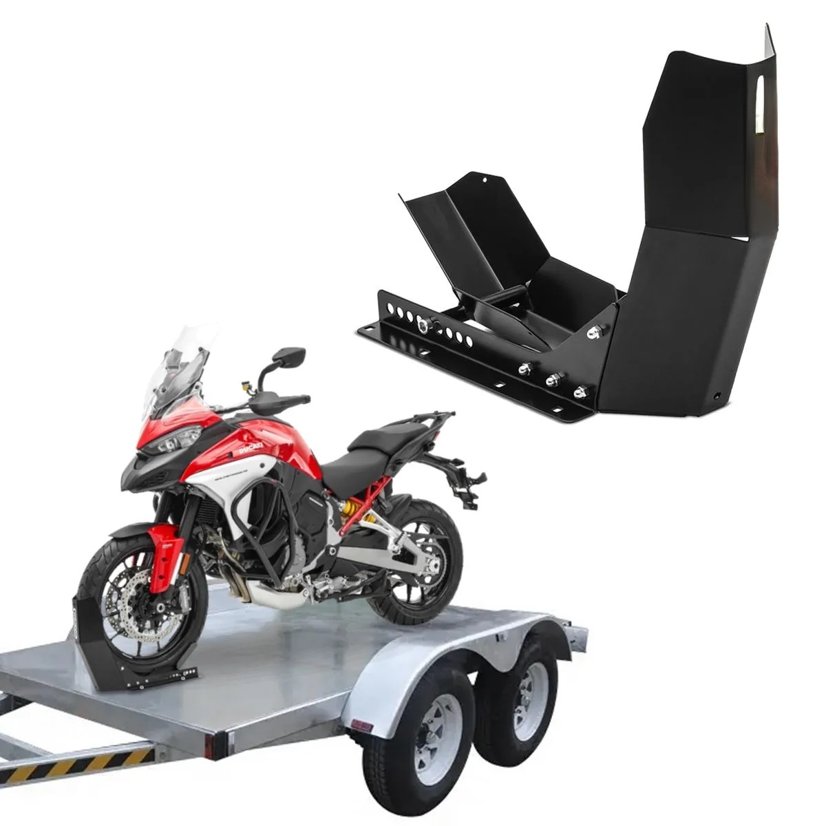 Фиксатор мотоцикла при перевозке