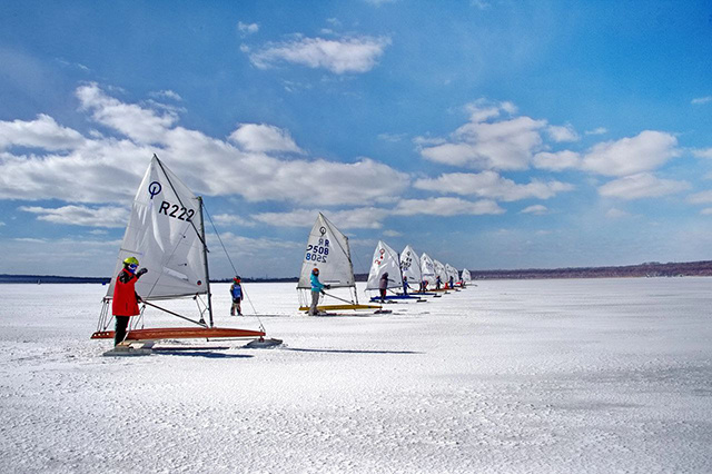 Лёд и парус: тверской новичок отличился в соревнованиях на буерах в Приморье. Фото Игоря Бессараба