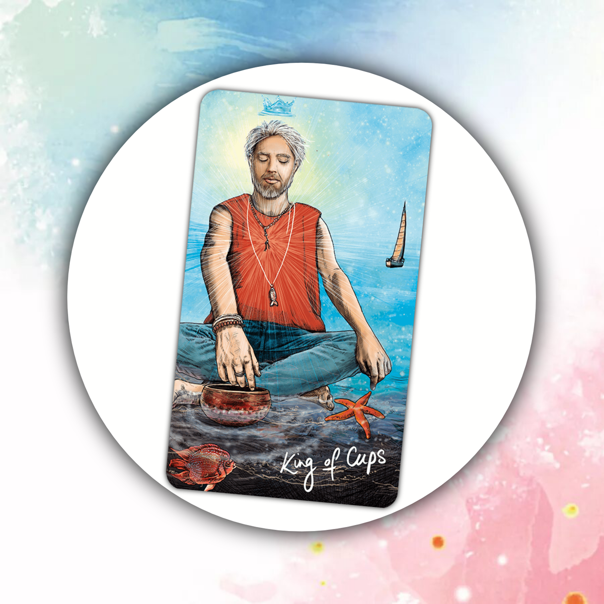 Для иллюстрации расклада я использую репродукции Таро Светлого Провидца 