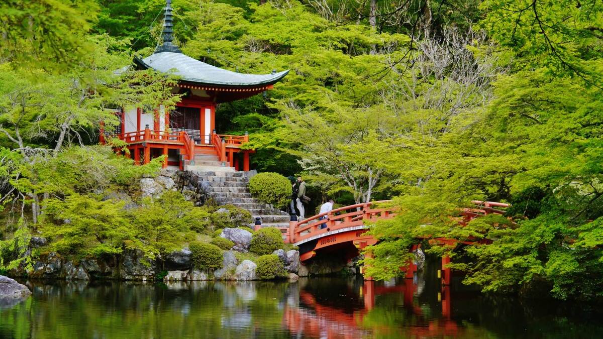 Храмовый комплекс Дайгодзи в Киото (Япония), фото: Zairon, Викисклад