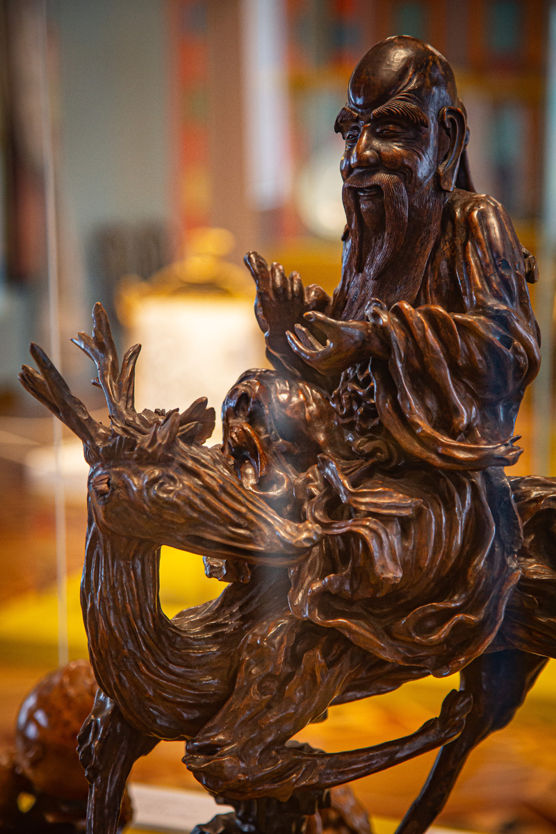 Скульптурная группа «Шоусин, сидящий на олене». Фото: ГМЗ «Царское Село», Екатерина Новак