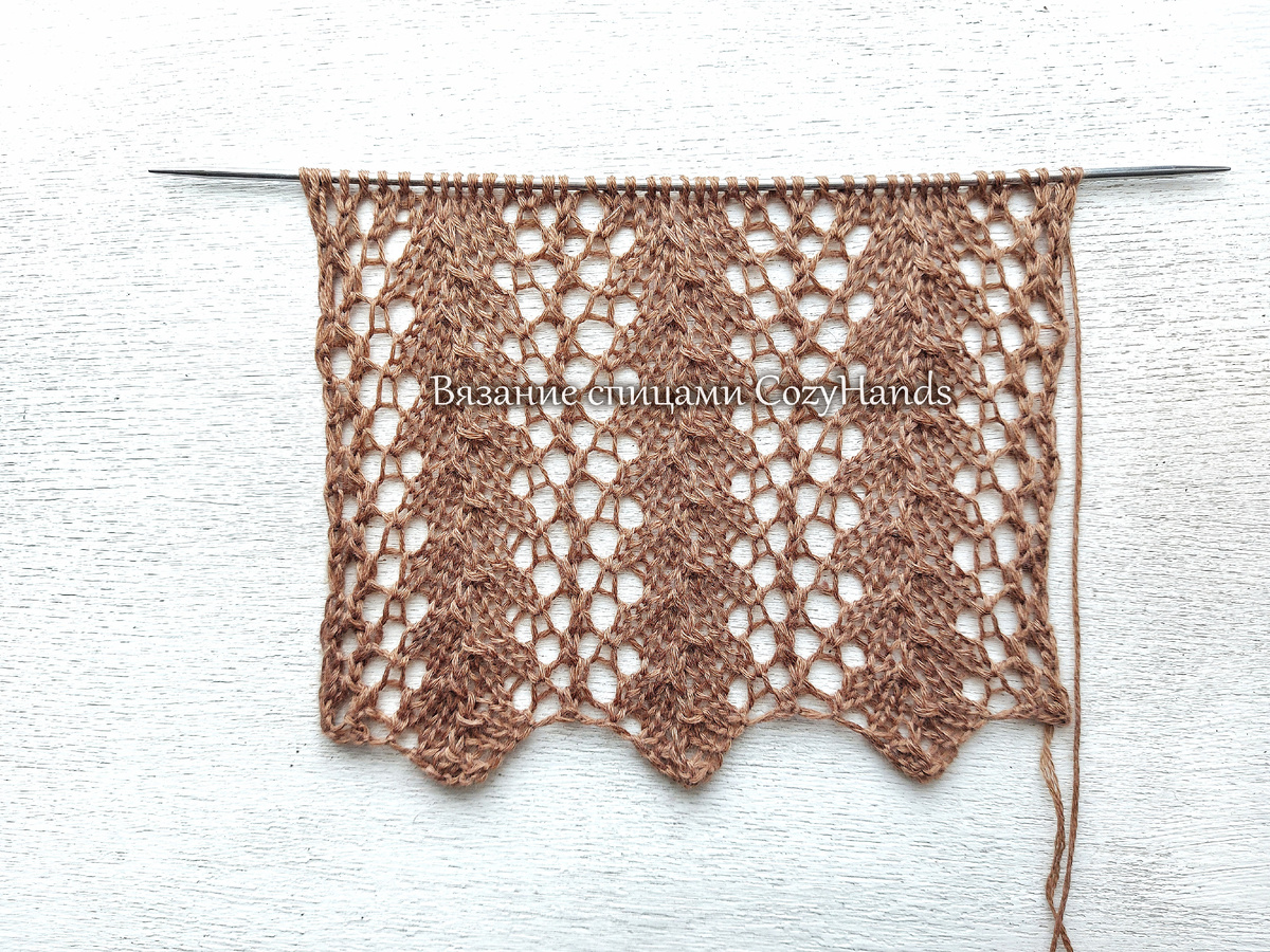 Красивый ажурный узор